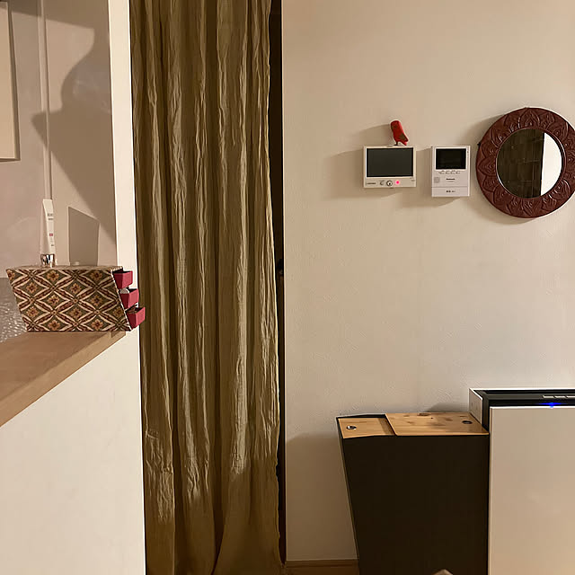 On Walls,寒さ対策,リネン,冬支度 hatsugaの部屋