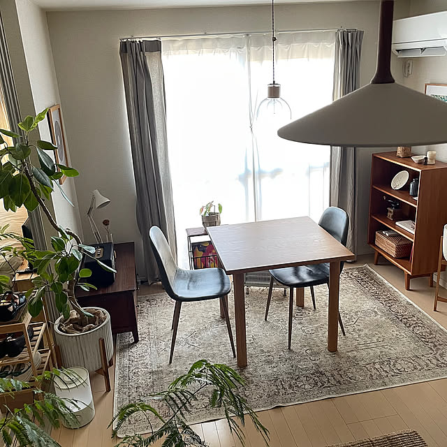 Lounge,ラグ,観葉植物,無印良品,照明,ナチュラル,IKEA,テーブル,IDEE,ナチュラルインテリア,ZARA HOME,見せる収納,2LDK,2人暮らし,エバーフレッシュ,シンプルライフ,カフェ風インテリア,ペンダントランプ,清潔感,無印良品 収納,小物インテリア,壁につけられる棚,丁寧な暮らし,シンプルな暮らし,アパレルショップ風,セレクトショップ風,ラグのある暮らし Kazuki___roomの部屋