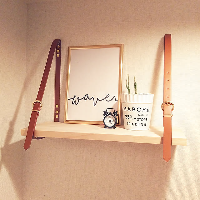 Bathroom,ナチュラル,DIY,一人暮らし,シンプル,シンプルインテリア,スッキリ暮らす,賃貸,ダイソー,棚DIY,観葉植物,みどりのある暮らし,サボテン,ベルト matteaの部屋