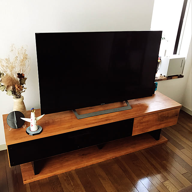 ドライフラワー,エアリゾームインテリア,TV台,TVボード,Lounge shoの部屋