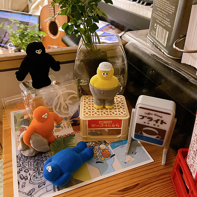 My Desk,ミニチュア,セリア ooの部屋