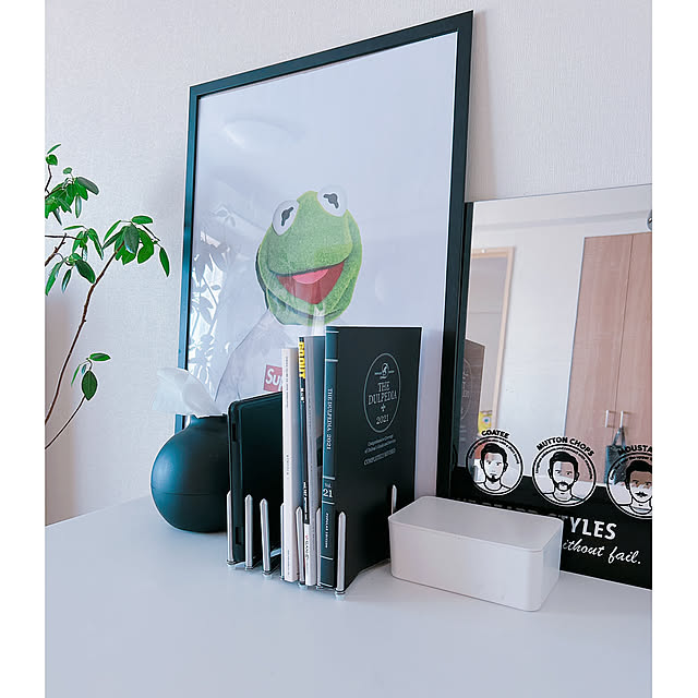 On Walls,観葉植物,IKEA,リビングダイニング,マンションインテリア,3LDK,グリーンのある暮らし,縦長リビング,こどもと暮らす,マンション暮らし,観葉植物のある暮らし,リビングインテリア,無印良品,リビング,楽天,DULTON RITSUの部屋