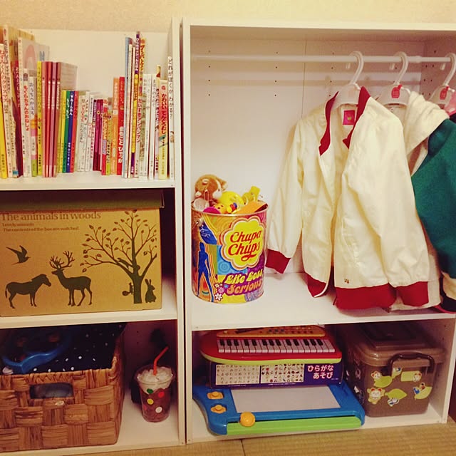 カラーボックス,ニトリ,DIY,セリア,100均 uchiの部屋