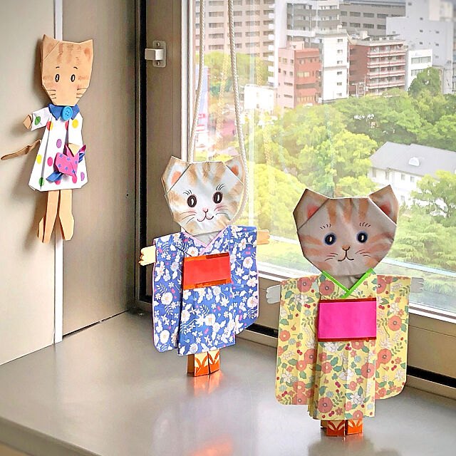 折り紙ネコちゃん,My Shelf,chiiyanさん❤︎ satochanの部屋