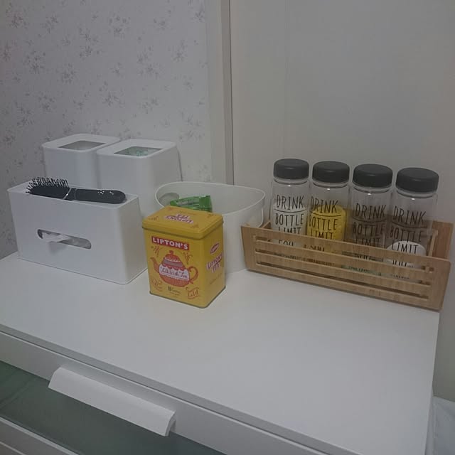 Bathroom,ウォーターボトル,収納,無印良品,100均,ニトリ,キャンドゥのウォーターボトル,入浴剤はウォーターボトルに詰め替え,無印良品の入浴剤,無印良品週間で買ったもの♡,ランドリースペース fukamai-0709の部屋