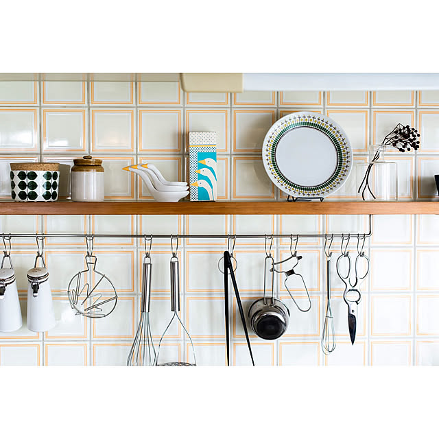 計量スプーン,キッチンツール,Kitchen,鳥♪32,キッチンハンガー,タイルキッチン,キッチン棚DIY,キッチン棚 hinatabirdの部屋
