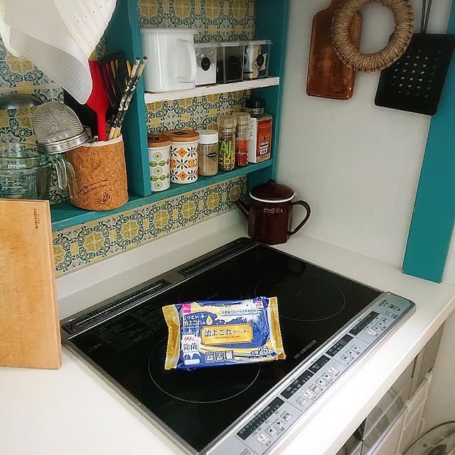 Kitchen,日用品,ダイソー,イベント参加,オール電化住宅,オイルポットはベルメゾン,スパイスラック DIY,お掃除は苦手 Gomaの部屋