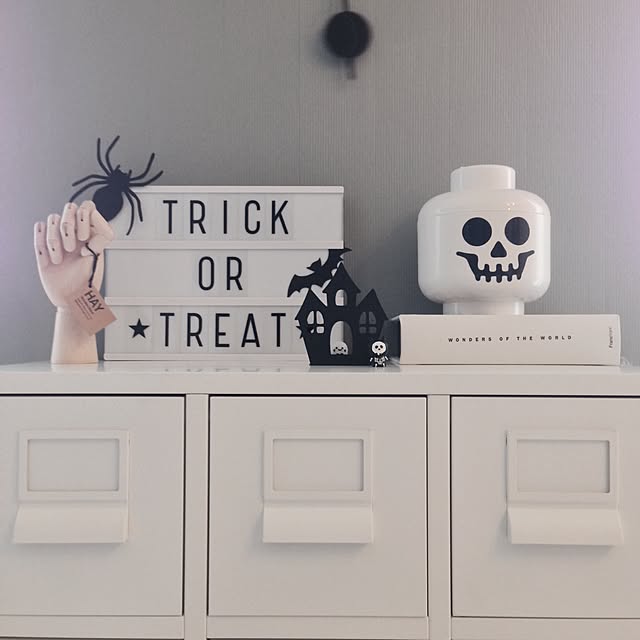 My Shelf,seria,HAY,lightbox,カメラマークが出てたので♡,IKEA,LEGO ストレージヘッド　スケルトン,ハンドトルソー,ハロウィングッズ amipamaの部屋