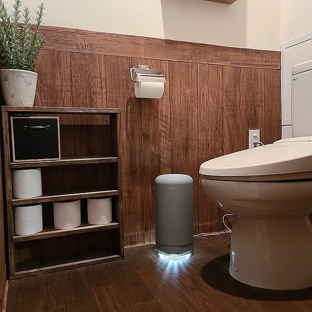 Bathroom,消臭,cado,におい対策,オシャレ家電,ときめきカタログ2024,猫との暮らし,ねこと暮らす,トイレに設置,文字が読みにくくて　すみません,モニター投稿② lovepeaceの部屋