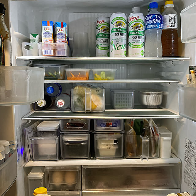 Kitchen,冷蔵庫,ニトリ冷蔵庫収納 happy2011の部屋