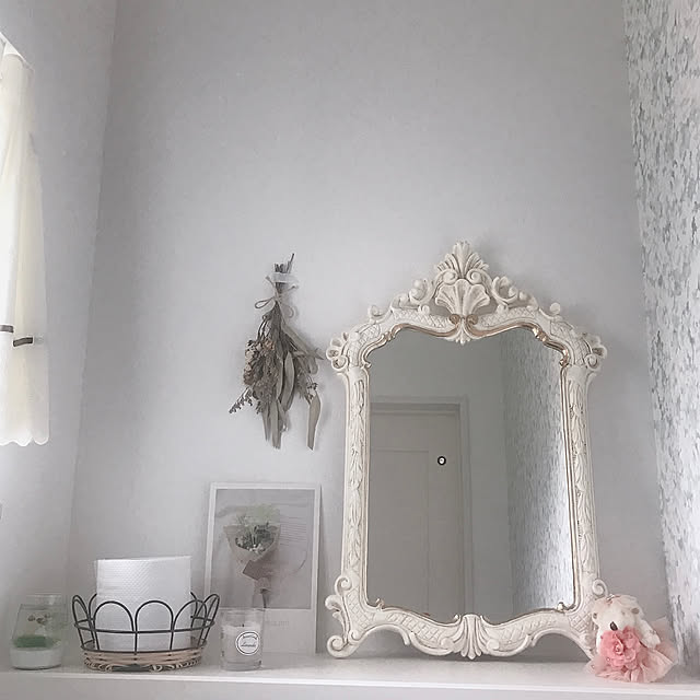 Bathroom,まったりな午後,変わらないけどいい,アンティーク調インテリア,2枚ÜP,シャビーシック,いいね、フォローに感謝です.｡.:*♡,いつも見て頂きありがとうございます♡,シャビーで参加♪*ﾟ miyu39の部屋