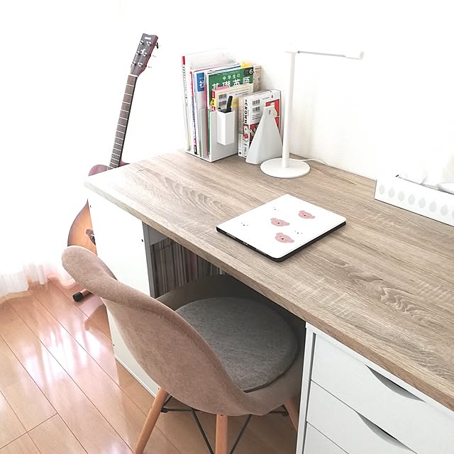 My Desk,こども部屋&キッズスペース,iPadカバー,ミッフィー,ロウヤ LOWYA,勉強机,デスク,中学生女の子部屋 pinokoの部屋