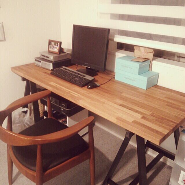 My Desk,IKEA,DIY,D＆DEPARTMENT,ワークスペース Mikiの部屋