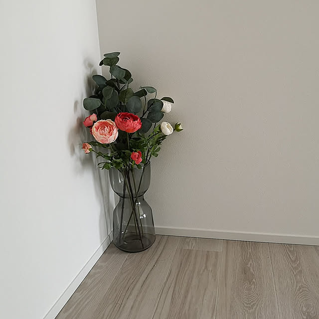 Entrance,北欧,IKEA 雑貨,団地暮らし,IKEA,花瓶のお花,フェイクフラワー Yokoの部屋