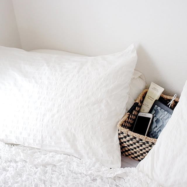 Bedroom,バスケット,actus,アクタス,収納,かご収納,かご,Boho Style,BOHO,IKEA,イケア Katsuraの部屋