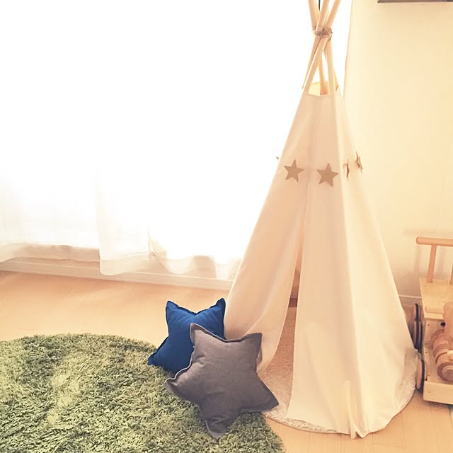 Lounge,ティピー,ハンドメイド,DIY,ニトリ riaの部屋