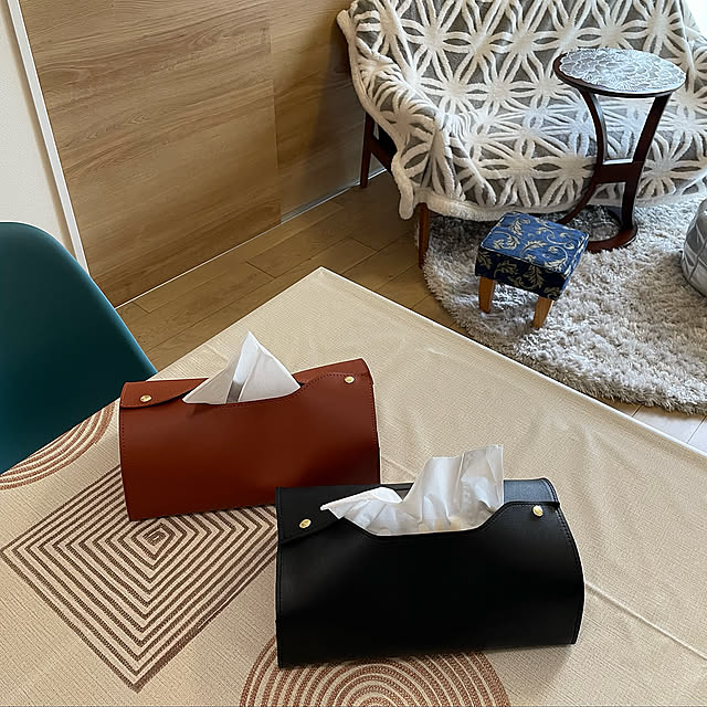 Daiso,ダイソー,ティッシュケース,My Desk aureaの部屋