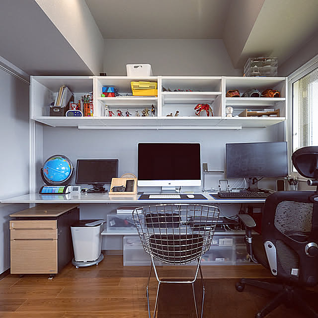 My Desk,フロートタイプ,IKEAの棚,デスク周り,マンション暮らし,マンションリフォーム,子ども部屋,子どもと暮らす,すっきり暮らしたい SYの部屋