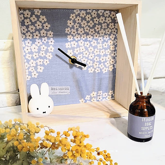My Shelf,インスタ、clover.0411,北欧風にしたい,いつもいいね！ありがとうございます♪,DＩＹ,DIY,キャンドゥ,ミッフィー,ミモザ cloverの部屋