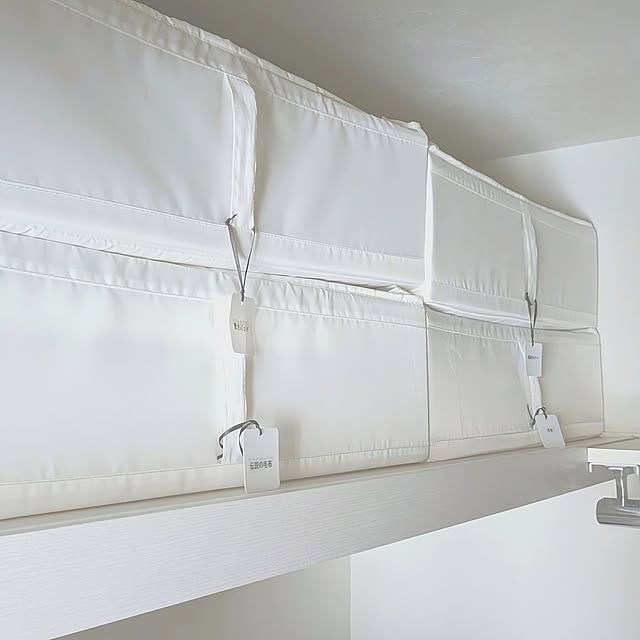 My Shelf,すっきり暮らす,布団収納,寝具収納,IKEA収納,スクッブ,SKUBB スクッブ,クローゼット収納 MIKUの部屋