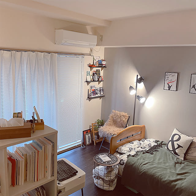 新生活,一人暮らし,アートのある部屋,賃貸でも諦めない!,アートのある暮らし,8畳1K,雑貨,カフェ風,おうちじかん,在宅勤務,8畳一人暮らし,Overview mmmmmの部屋