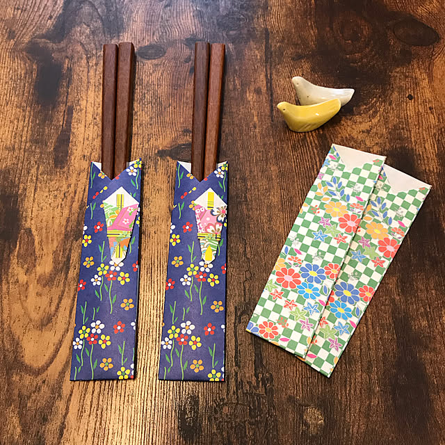 Kitchen,お正月の食卓,お正月,すたじおくりっぷ,箸袋,ハンドメイド,ナチュラル,キャンドゥ daifuku3yadeの部屋