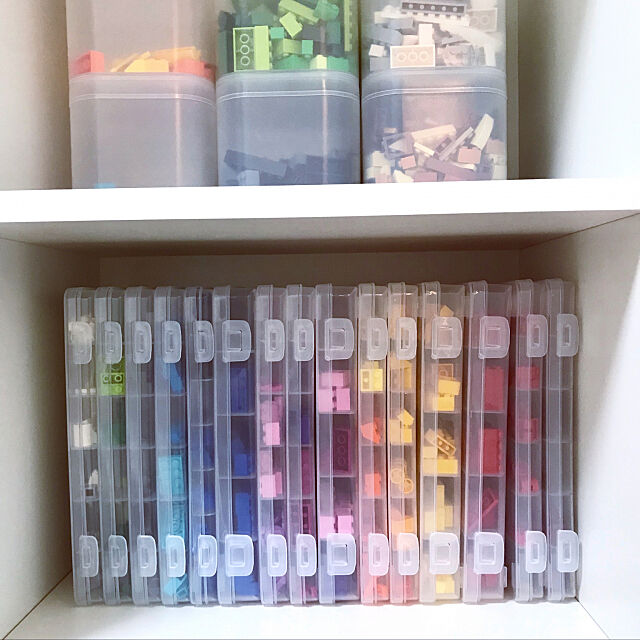 レゴ収納,子供部屋,My Shelf,進化中 Mの部屋