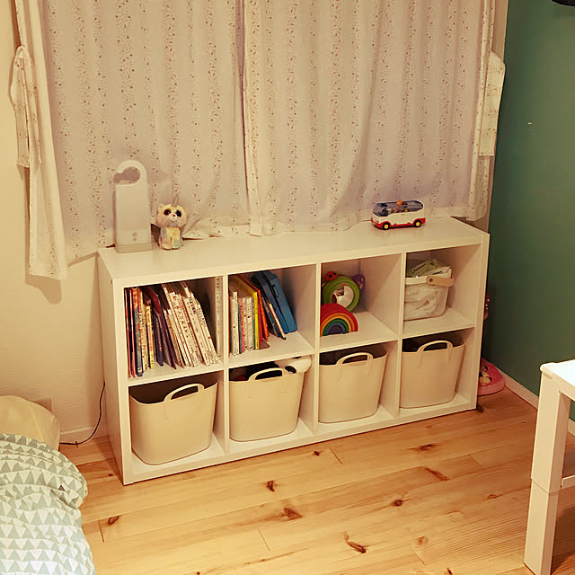 6畳,リノベーション,姉妹の部屋,中古マンション,DIY,無垢材の床,築35年,北欧,ナチュラル,中古を買ってリノベーション,IKEA,こどもと暮らす。,雑貨,海外インテリア好き,子ども部屋,My Shelf KonomiUnoの部屋
