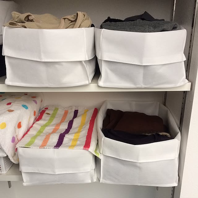 My Shelf,オープン収納,無印良品,脱衣所,洗面所,清潔感 aruの部屋