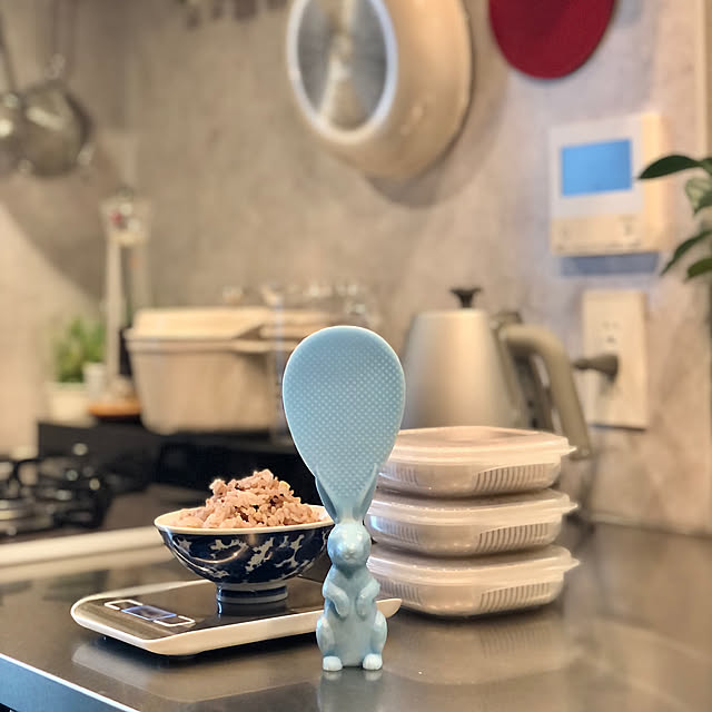 Kitchen,うさぎ,しゃもじ,ラビットライススプーン,アニマルモチーフ,RCの皆さまに感謝♡,フランフランのお茶碗 up0524の部屋