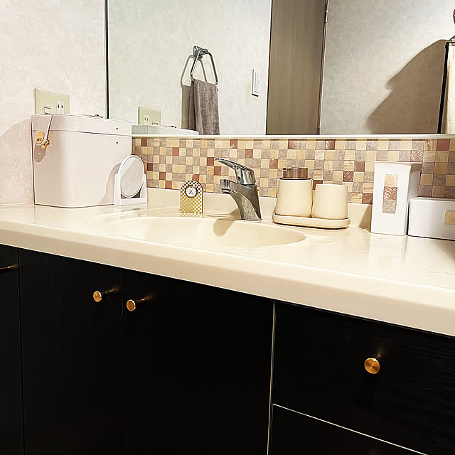 Bathroom,DIY,リメイク,アイアン素材,ホテルライク limeの部屋