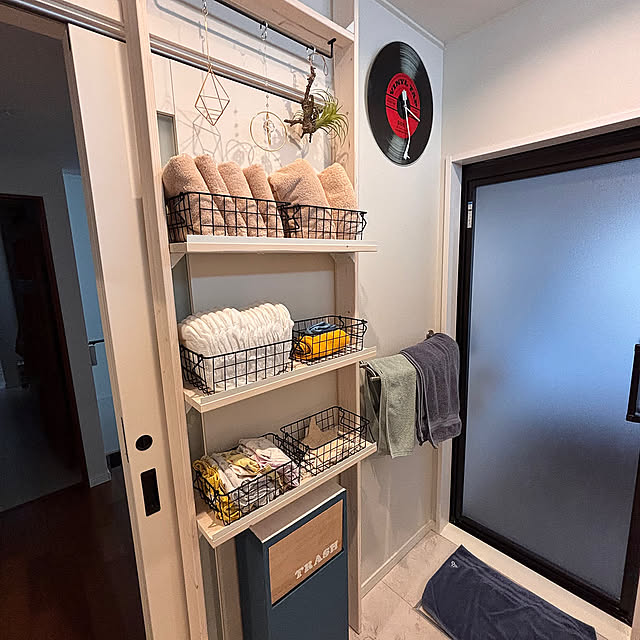 Bathroom,ラブリコ1✕4,超簡単DIY,上出来 sally_dia830の部屋