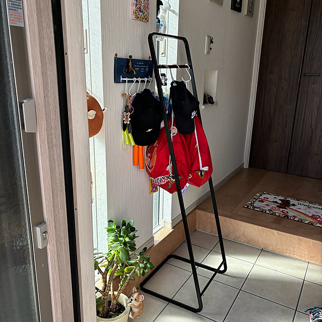 My Shelf,新一年生,娘の家,コートハンガータワーkp,山崎実業,山崎実業 tower,入学祝い,暮らしを楽しむ,いつもいいね！ありがとうございます♪,いいね！ありがとうございます♪,いいね、フォロー本当に感謝デス☺︎,見てくれてありがとう♡,玄関,心地よい暮らし chIoeの部屋