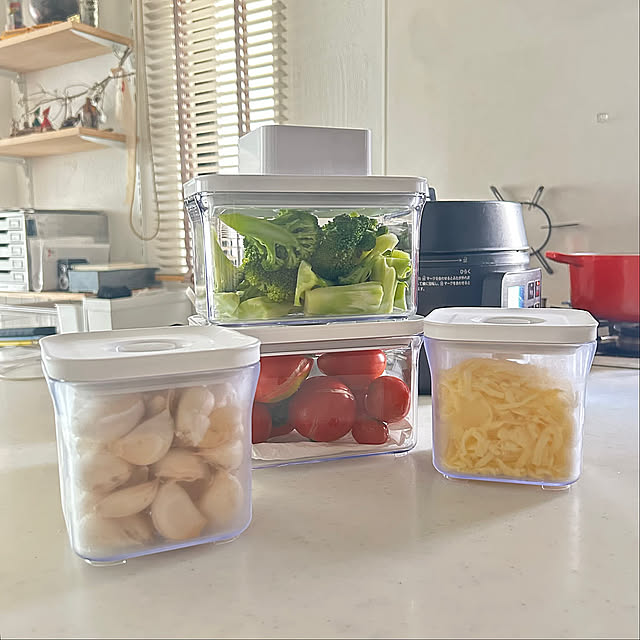 Kitchen,フードロス削減,保存容器,冷蔵庫収納,鮮度を保つ,VAKUEN,真空保存容器,買ってよかったもの,RCの皆さまに感謝♡,いいね&フォローありがとうございます☆,POLUS,ポラス分譲 adamoの部屋