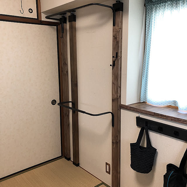 IKEA,造作家具,アイアンペイント,DIY,セルフリフォーム,ターナーアンティークワックス,ラブリコ ２×４,セリア,My Shelf mikumaの部屋