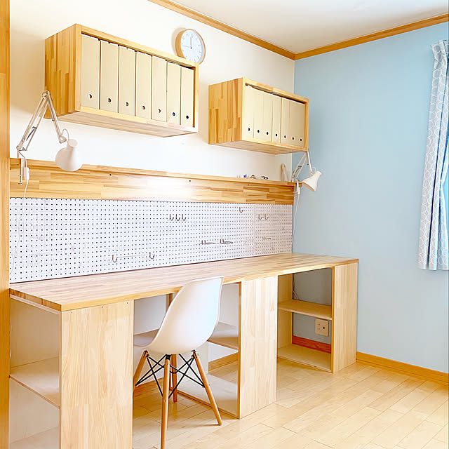 男の子部屋,子ども部屋,収納,こどものいる暮らし,シンプルインテリア,DIY,楽天roomに載せてます,DIY記録,北欧,シンプル,ナチュラルインテリア,北欧インテリア,シンプルライフ,スウェーデンハウス ,すっきり暮らす,無印良品,ナチュラル,学習机,My Desk,有孔ボード ma.home___の部屋