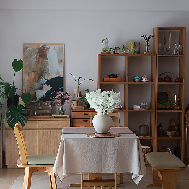 Overview,花のある暮らし,ZARA HOME,フラワーアレンジメント Summerの部屋