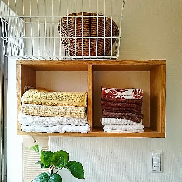 Bathroom,無印良品,100均,バスタオル nonsuuの部屋
