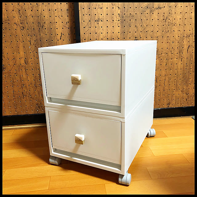 My Shelf,ポリプロピレン収納ケース,キャスター,リメイク,シルク,取手,ポリプロピレンケース ホワイトグレー,ポリプロピレンケース,無印良品,100均,長野県 reiraの部屋