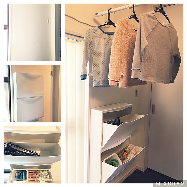 On Walls,余った１個どうしよう…,DIY,ハンガー収納,シューズラック,TRONES,IKEA sunojimax2の部屋