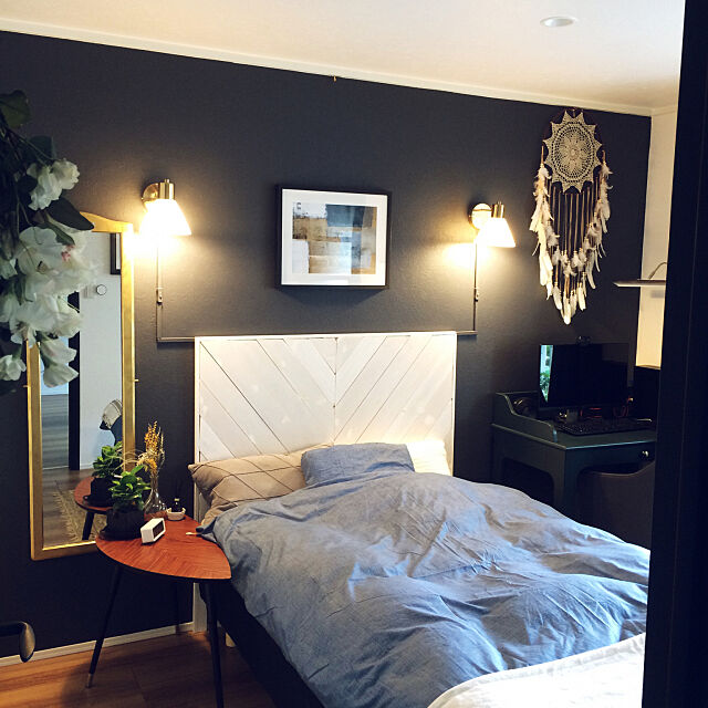 寝具,IKEA,DIY,Bedroom sachiの部屋