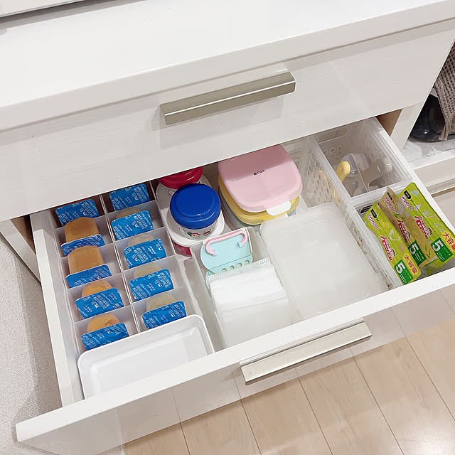 Kitchen,赤ちゃんのいる暮らし,離乳食収納,離乳食グッズ,ベビーフード,見せる収納,YouTubeチャンネルあります,買って良かった♥,狭くても心地よく,模様替え❤︎,賃貸でも諦めない！ LOVEchanの部屋