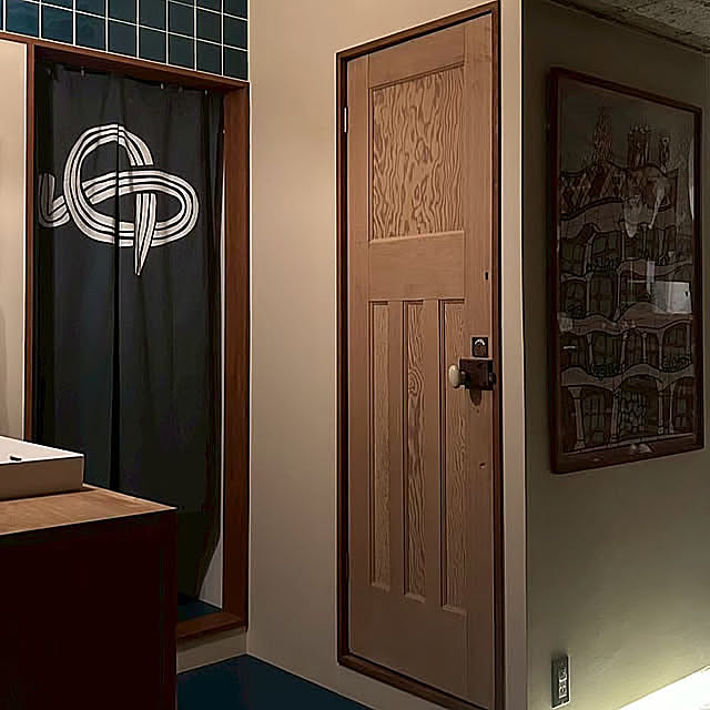 Bathroom,トイレのインテリア,トイレ,レトロ,リノベーション,リノベ miri_bukkoの部屋