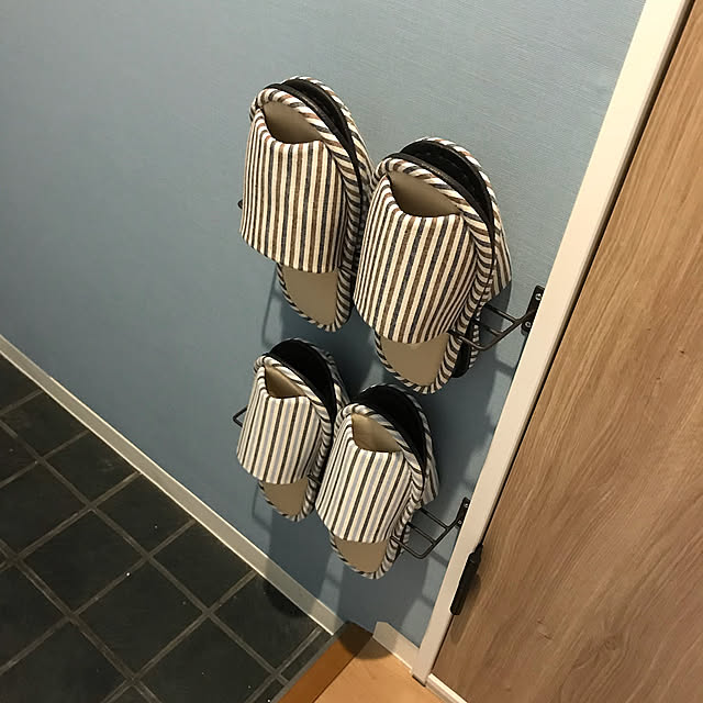 スリッパ収納,一人暮らし,セリア wataru210の部屋