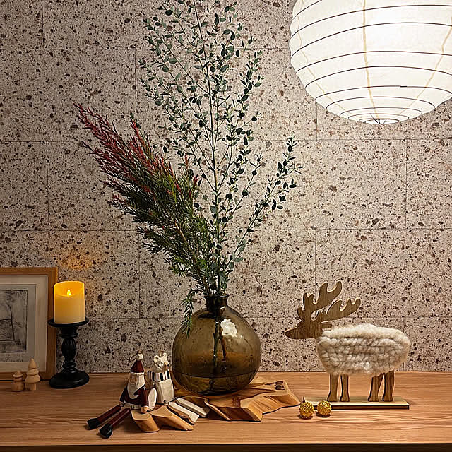 Entrance,クリスマス,和モダン,一戸建て,平屋,マイホーム,注文住宅,IG→punmaiko PUNの部屋