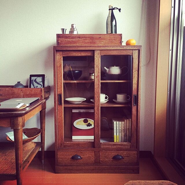 My Shelf,和箪笥,アンティーク,器,高山なおみ,片口 and.dewの部屋