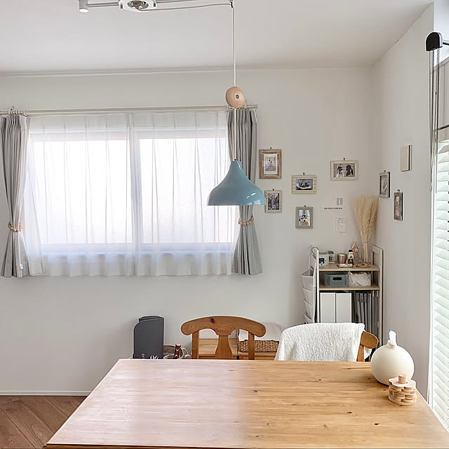 Lounge,ダイニングテーブル,コードリール,ペンダントライト,いいね、フォローに感謝です.｡.:*♡,見て頂きありがとうございます⑅︎◡̈︎* nonp--yの部屋