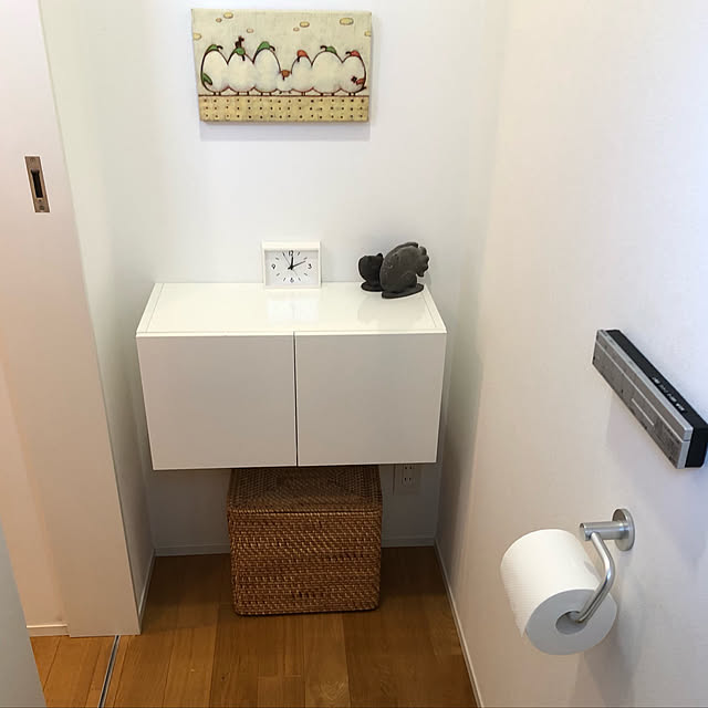 トイレ収納,無印良品の家,無印良品,リクシルのトイレ,Bathroom 130riderの部屋