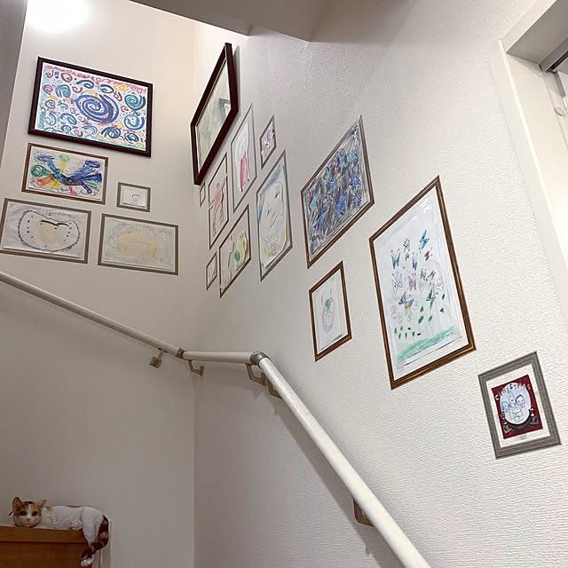 こどもの絵,ダイソー,マステ,DIY,On Walls Shokoの部屋