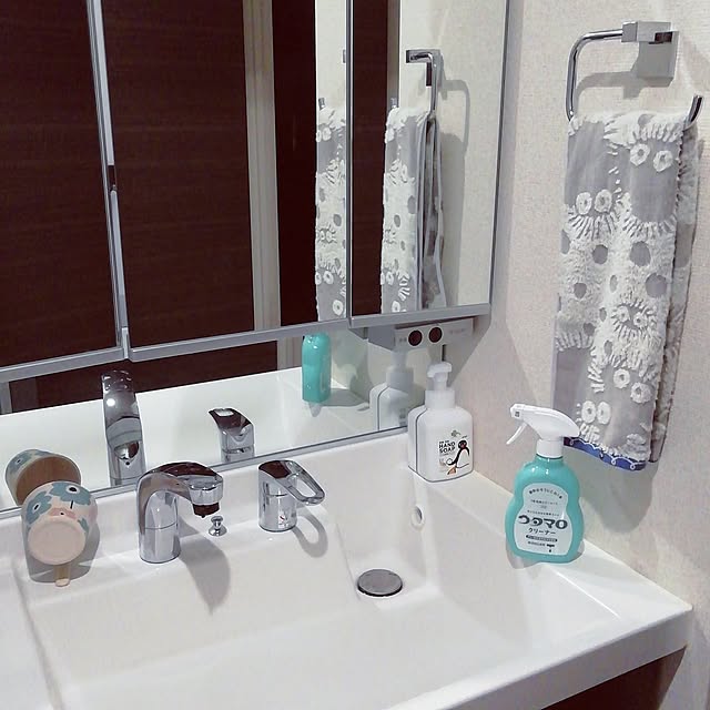 Bathroom,大掃除,ナチュラル,シンプルモダン,モノトーン,シンプル,賃貸物件,賃貸インテリア,心地よい暮らし,イベント投稿,1LDK賃貸 Suu2の部屋